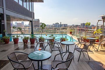 Rooftop pool