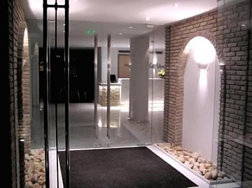 Interior entrance
