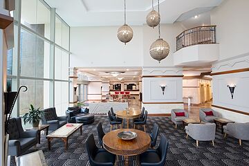 Lobby sitting area