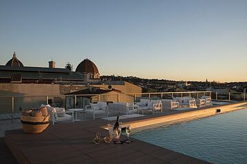 Rooftop pool