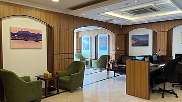 Lobby sitting area
