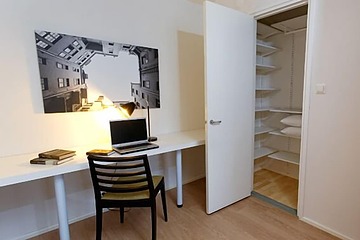 In-room business center