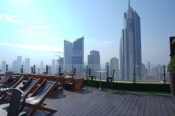 Rooftop pool