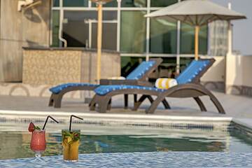 Rooftop pool