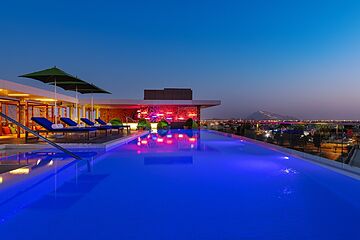 Rooftop pool