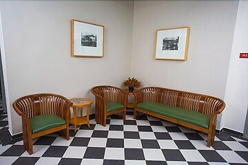 Lobby sitting area