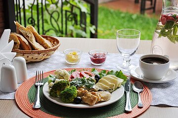 Breakfast area