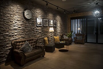 Lobby sitting area