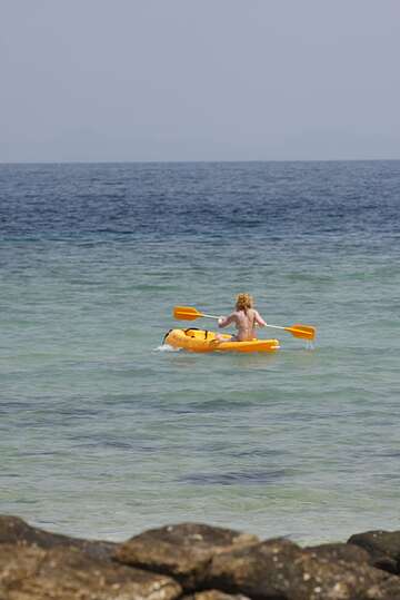 Kayaking