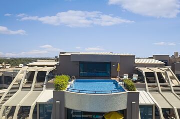 Rooftop pool