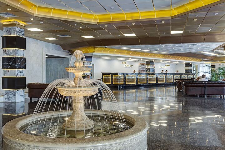 Interior entrance