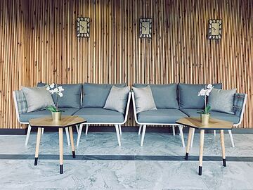 Lobby sitting area