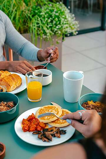 Breakfast area